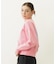 GINGHAM LOGO SHORT SWEAT TOP