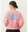 GINGHAM LOGO SHORT SWEAT TOP
