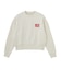 GINGHAM LOGO SHORT SWEAT TOP