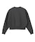 CUT-OUT LOGO SHORT SWEAT TOP