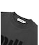 CUT-OUT LOGO SHORT SWEAT TOP