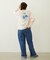 CHERRY FLOCK PRINT B/B TEE