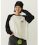 CHERRY FLOCK PRINT B/B TEE