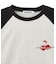 CHERRY FLOCK PRINT B/B TEE