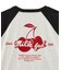 CHERRY FLOCK PRINT B/B TEE