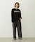 PATTERNED LOGO L/S TEE