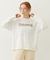 PATTERNED LOGO L/S TEE