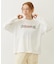PATTERNED LOGO L/S TEE