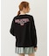 MILKFED. PLAID LOGO L/S TEE