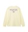 MILKFED. PLAID LOGO L/S TEE