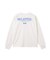 MILKFED. PLAID LOGO L/S TEE