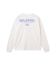 MILKFED. PLAID LOGO L/S TEE