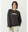 STENCIL CENTER LINE LOGO WIDE L/S TEE