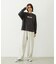 STENCIL CENTER LINE LOGO WIDE L/S TEE