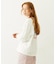 FLOWER DOT PATTERN LOGO WIDE L/S TEE