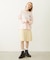 FLOWER DOT PATTERN LOGO WIDE L/S TEE
