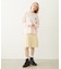FLOWER DOT PATTERN LOGO WIDE L/S TEE