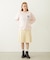 FLOWER DOT PATTERN LOGO WIDE L/S TEE