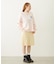 FLOWER DOT PATTERN LOGO WIDE L/S TEE
