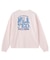 FLOWER DOT PATTERN LOGO WIDE L/S TEE