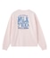 FLOWER DOT PATTERN LOGO WIDE L/S TEE