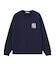 FLOWER DOT PATTERN LOGO WIDE L/S TEE