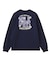FLOWER DOT PATTERN LOGO WIDE L/S TEE