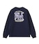 FLOWER DOT PATTERN LOGO WIDE L/S TEE