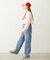 MELTY STRAWBERRY WIDE L/S TEE