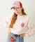 MELTY STRAWBERRY WIDE L/S TEE