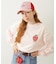 MELTY STRAWBERRY WIDE L/S TEE