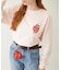 MELTY STRAWBERRY WIDE L/S TEE