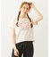 GLITTER HALFTONE LOGO COMPACT S/S TEE