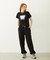 GLITTER HALFTONE LOGO COMPACT S/S TEE