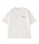 STENCIL LOGO AND BAR WIDE S/S TEE