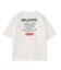 STENCIL LOGO AND BAR WIDE S/S TEE