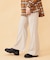 INVERTED BOX PLEAT PANTS