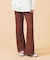 PLAID INVERTED BOX PLEAT PANTS
