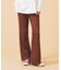PLAID INVERTED BOX PLEAT PANTS