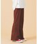 PLAID INVERTED BOX PLEAT PANTS