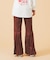 PLAID INVERTED BOX PLEAT PANTS
