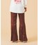 PLAID INVERTED BOX PLEAT PANTS
