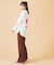 PLAID INVERTED BOX PLEAT PANTS