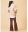 PLAID INVERTED BOX PLEAT PANTS
