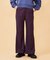 PLAID INVERTED BOX PLEAT PANTS