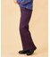 PLAID INVERTED BOX PLEAT PANTS