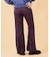 PLAID INVERTED BOX PLEAT PANTS