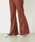 PLAID INVERTED BOX PLEAT PANTS
