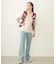 TWO-TYPE STRIPED KNIT VEST