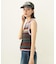 TWO-TYPE STRIPED KNIT VEST